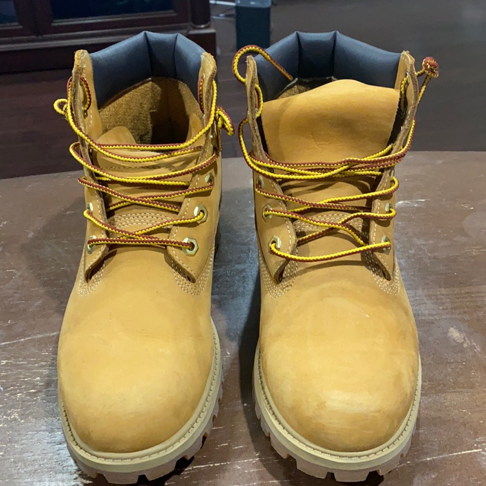 Boy’s Size 6 Timberland boots.